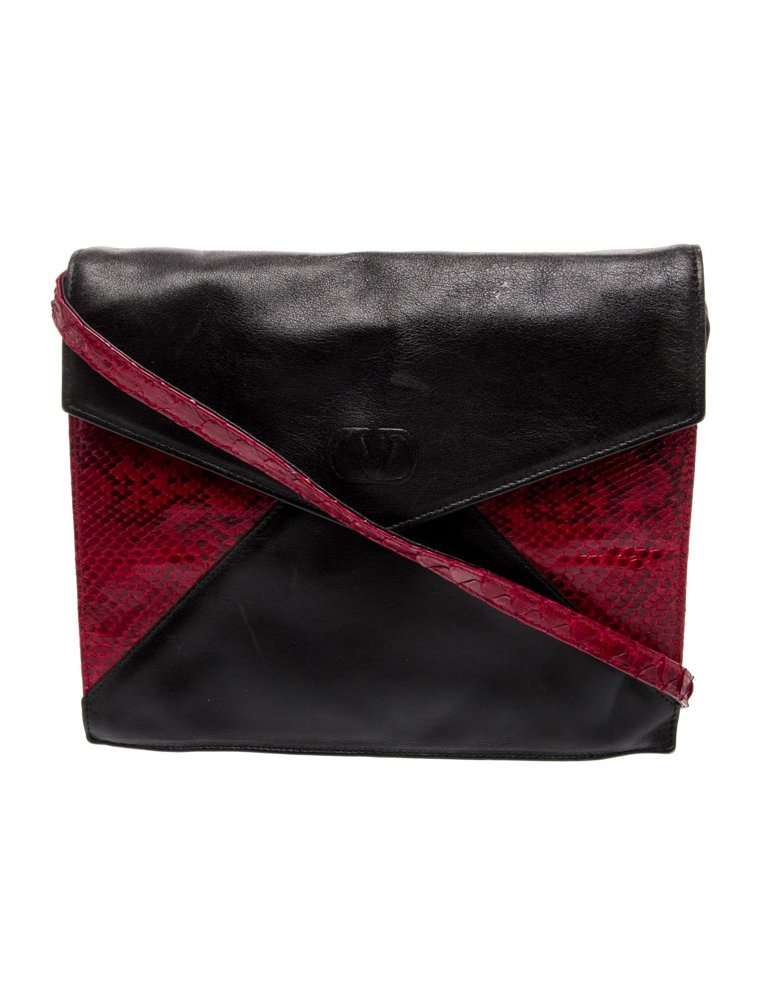 Valentino Leather Top Handle Bag