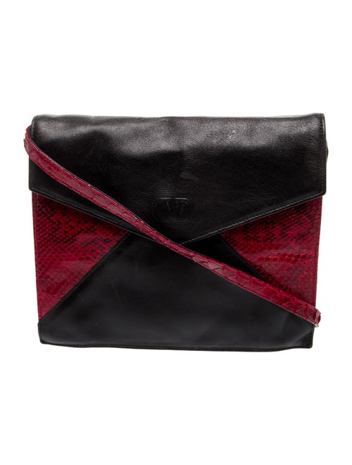 Valentino Leather Top Handle Bag