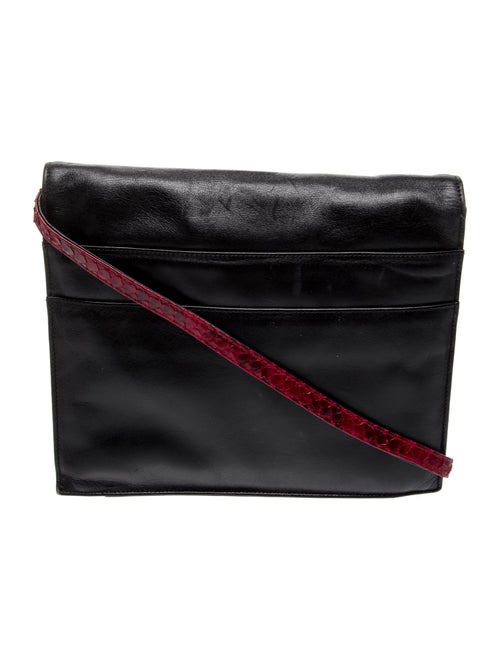 Valentino Leather Top Handle Bag