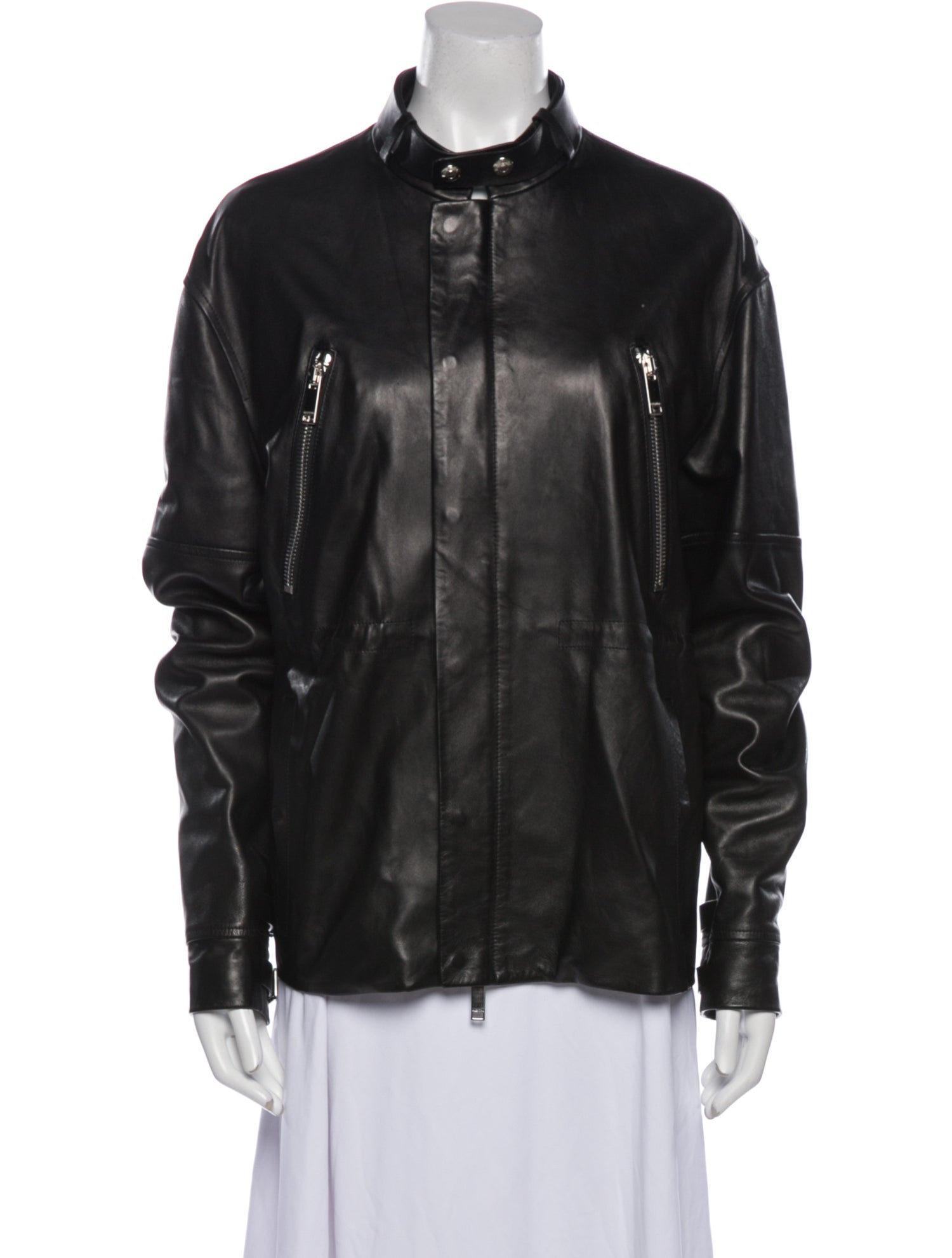 Valentino Leather Biker Jacket