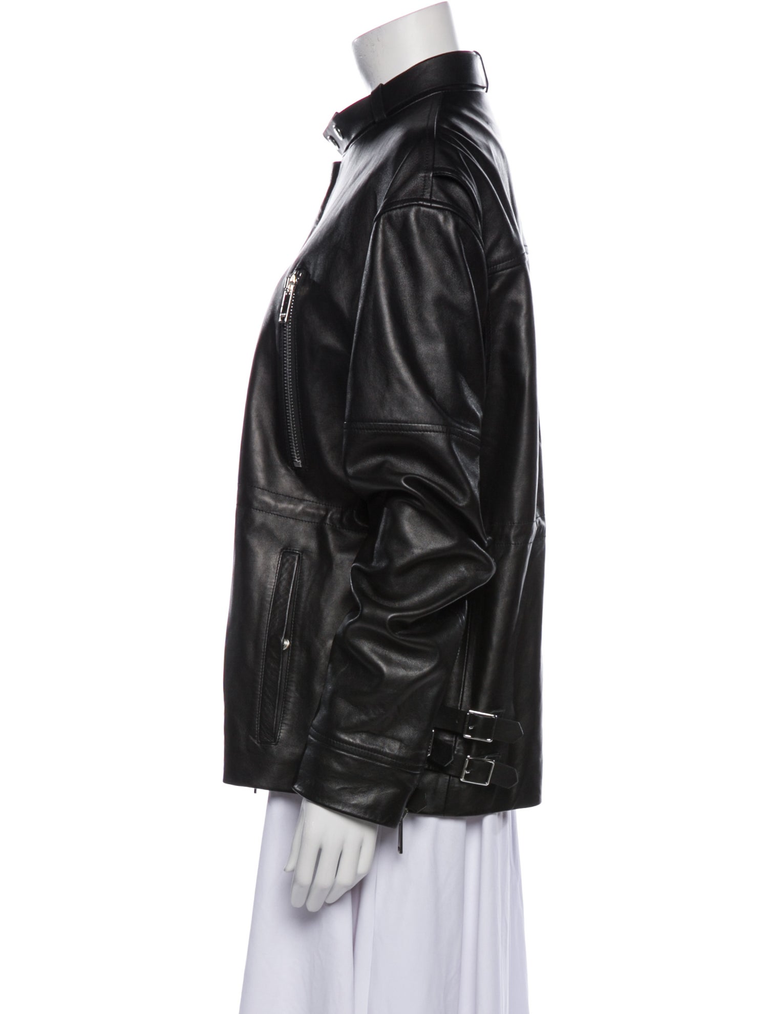 Valentino Leather Biker Jacket