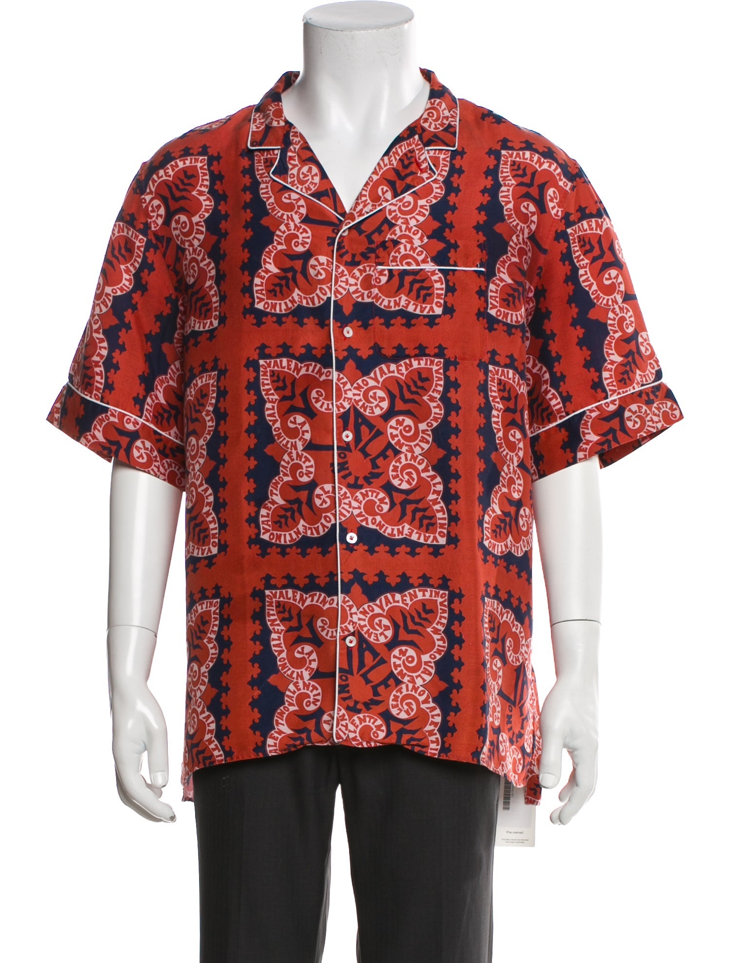 Valentino Silk Printed Shirt