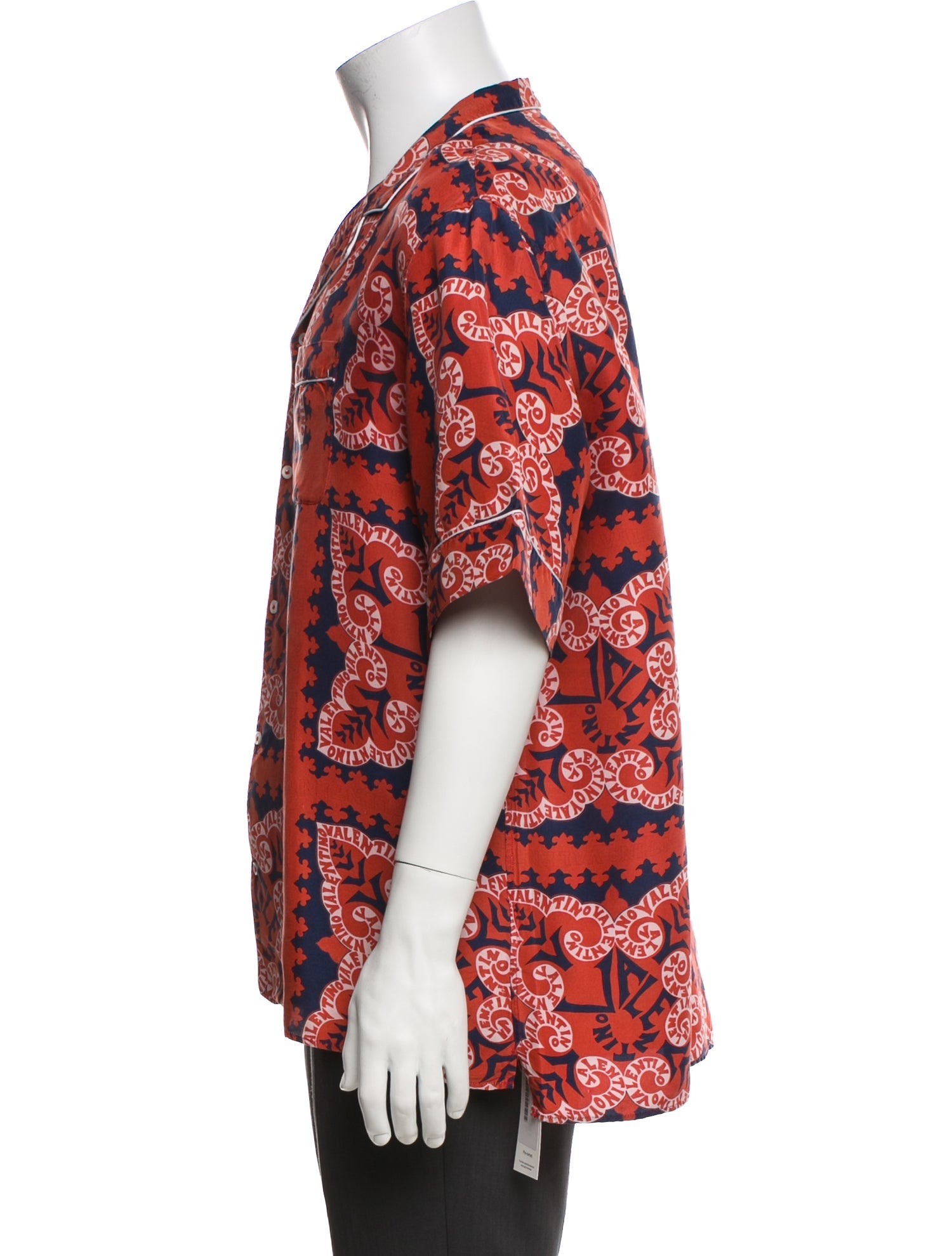 Valentino Silk Printed Shirt