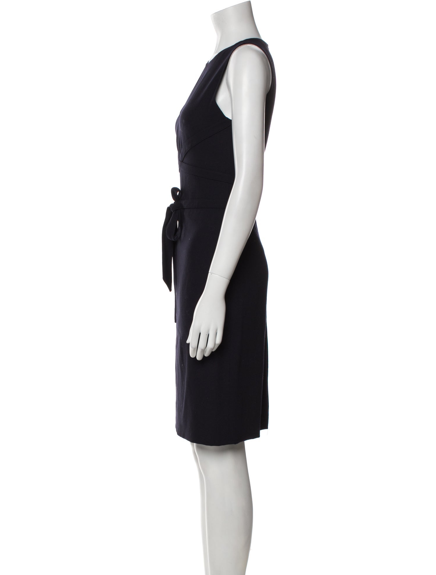 Valentino Virgin Wool Knee-Length Dress