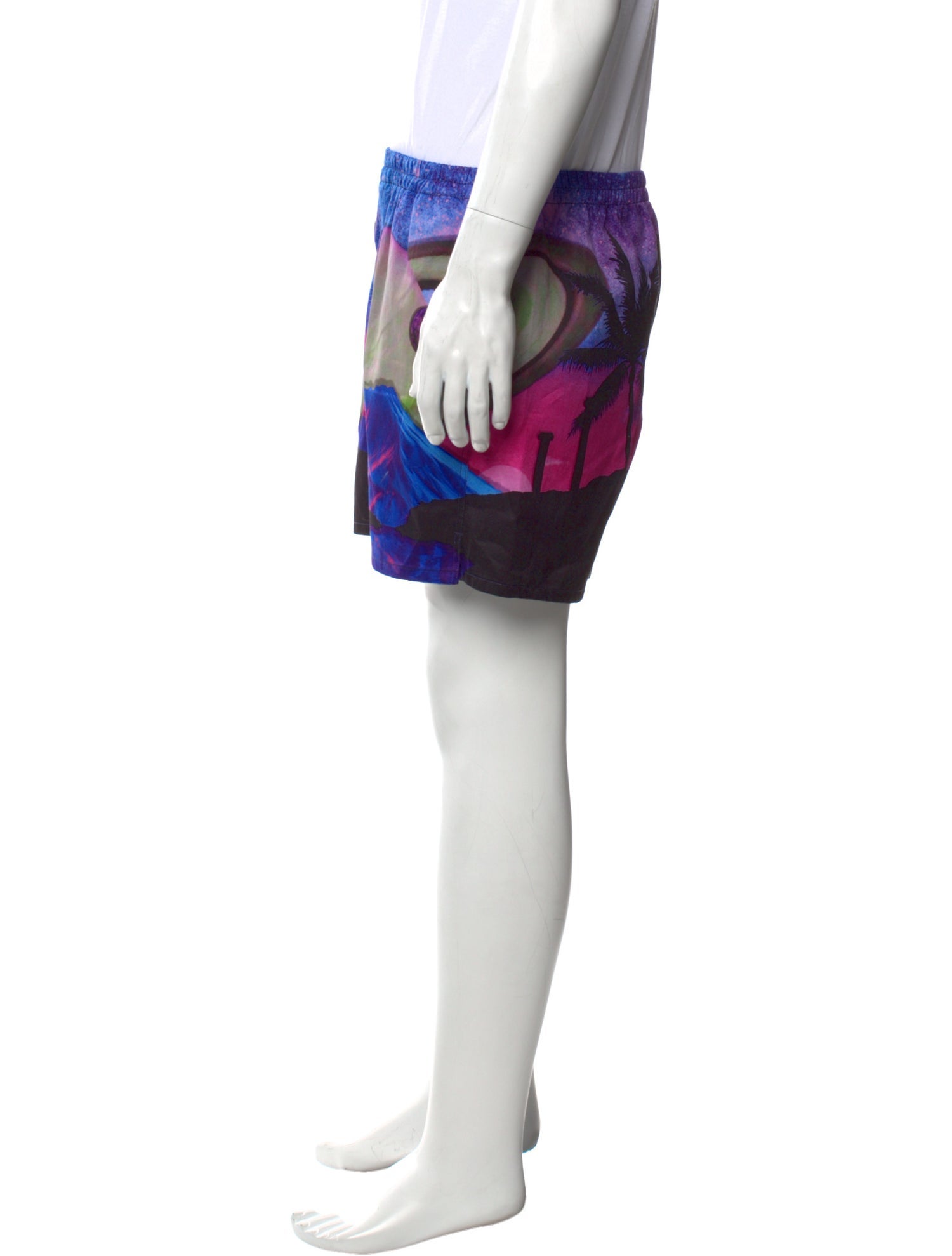 Valentino Printed Jogger Shorts