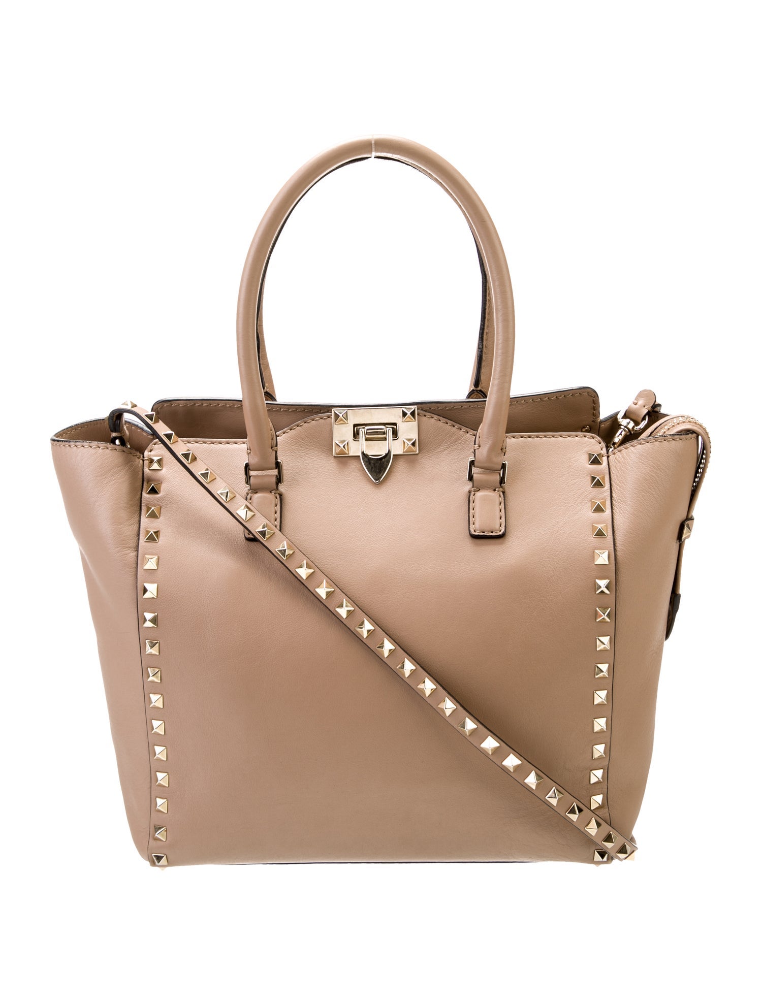 Valentino Rockstud Top Handle Bag