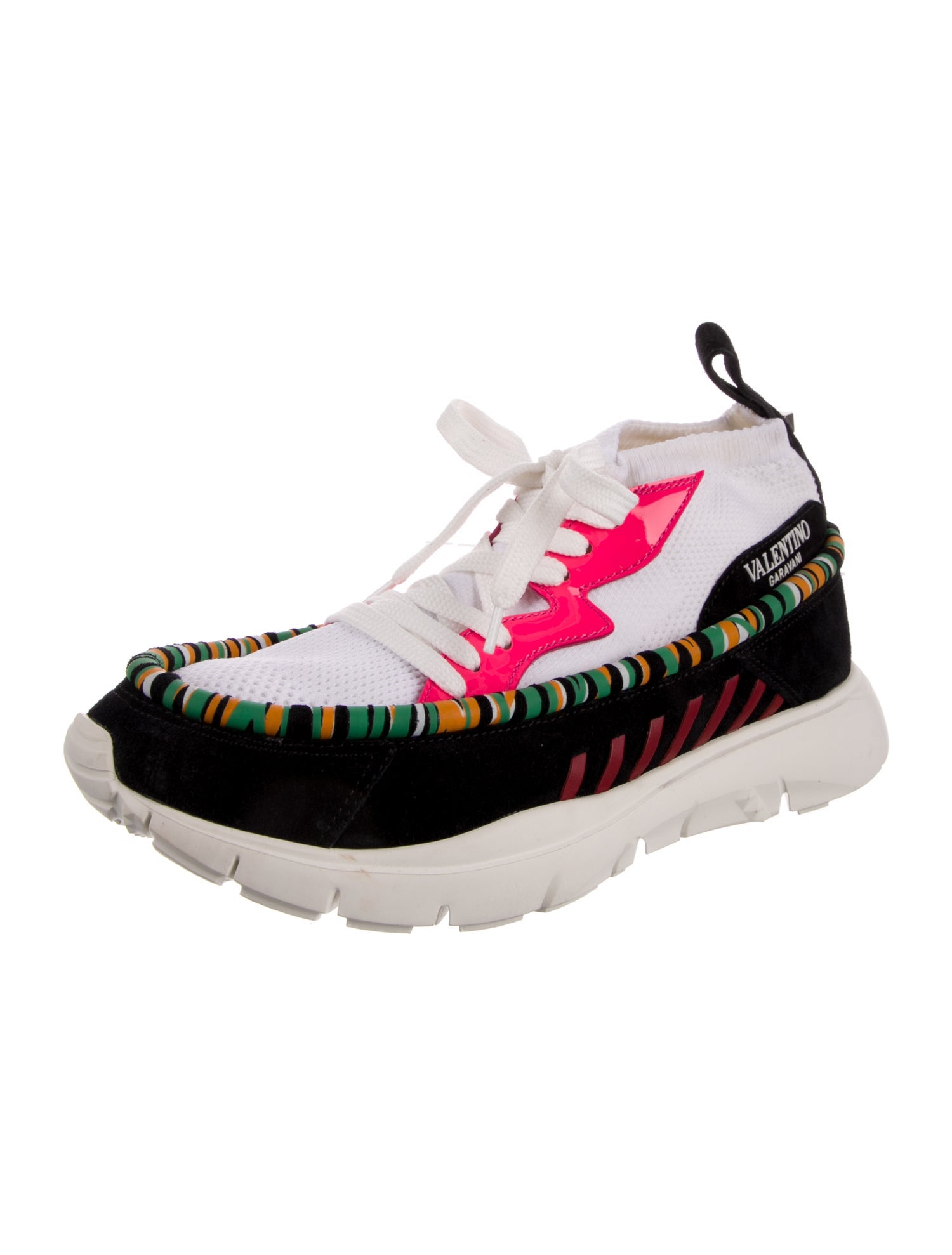 Valentino Printed Sock Sneakers