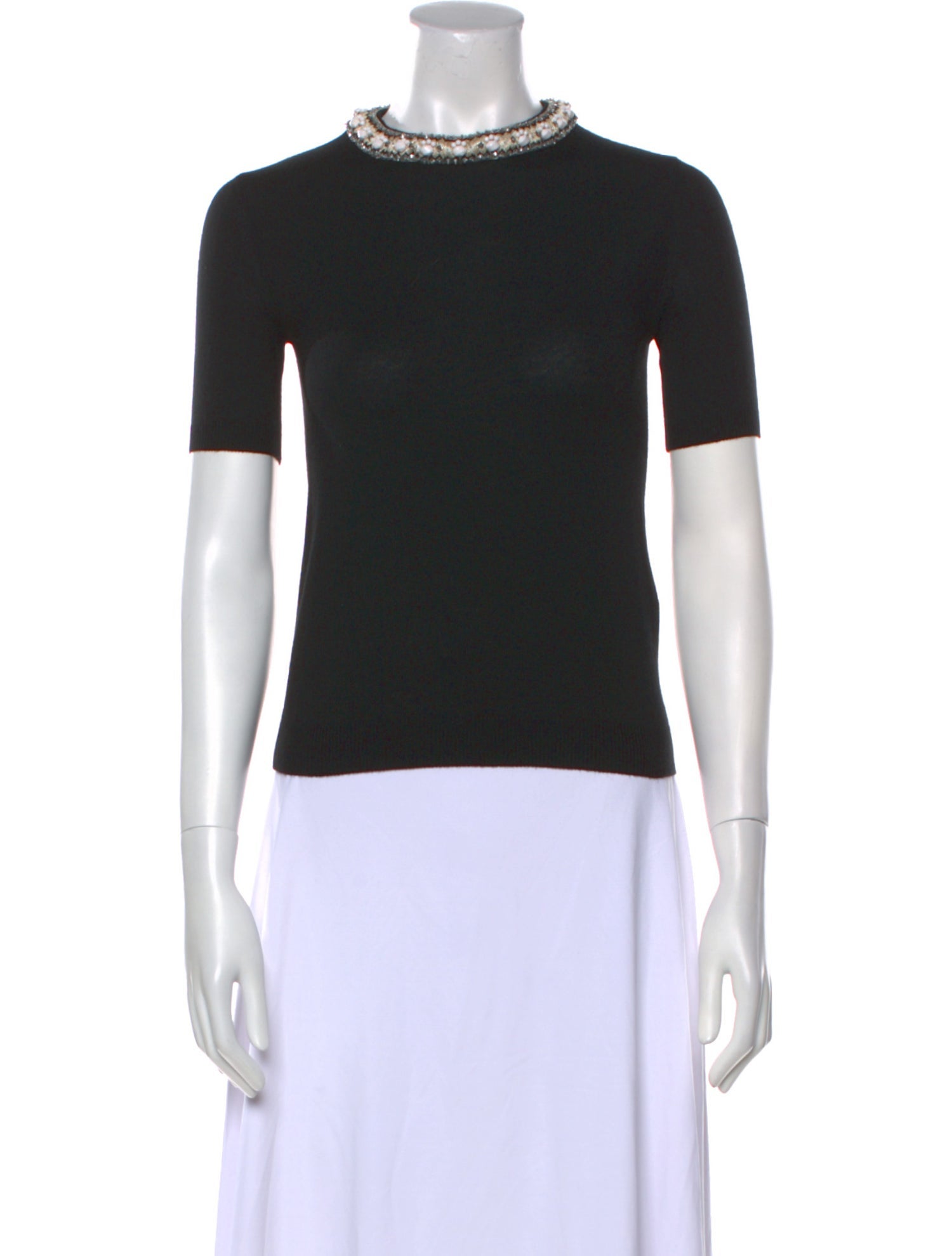 Valentino Virgin Wool Mock Neck Sweater