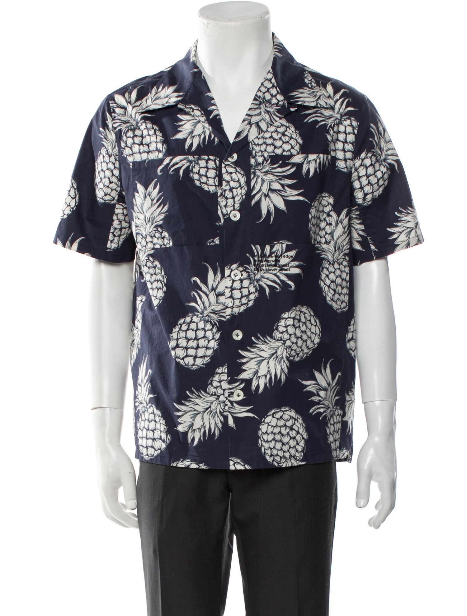 Valentino Printed Short Sleeve Shirt