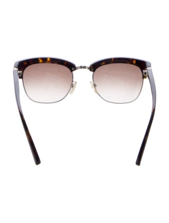 Valentino Rockstud Accents Wayfarer Sunglasses