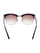 Valentino Rockstud Accents Wayfarer Sunglasses