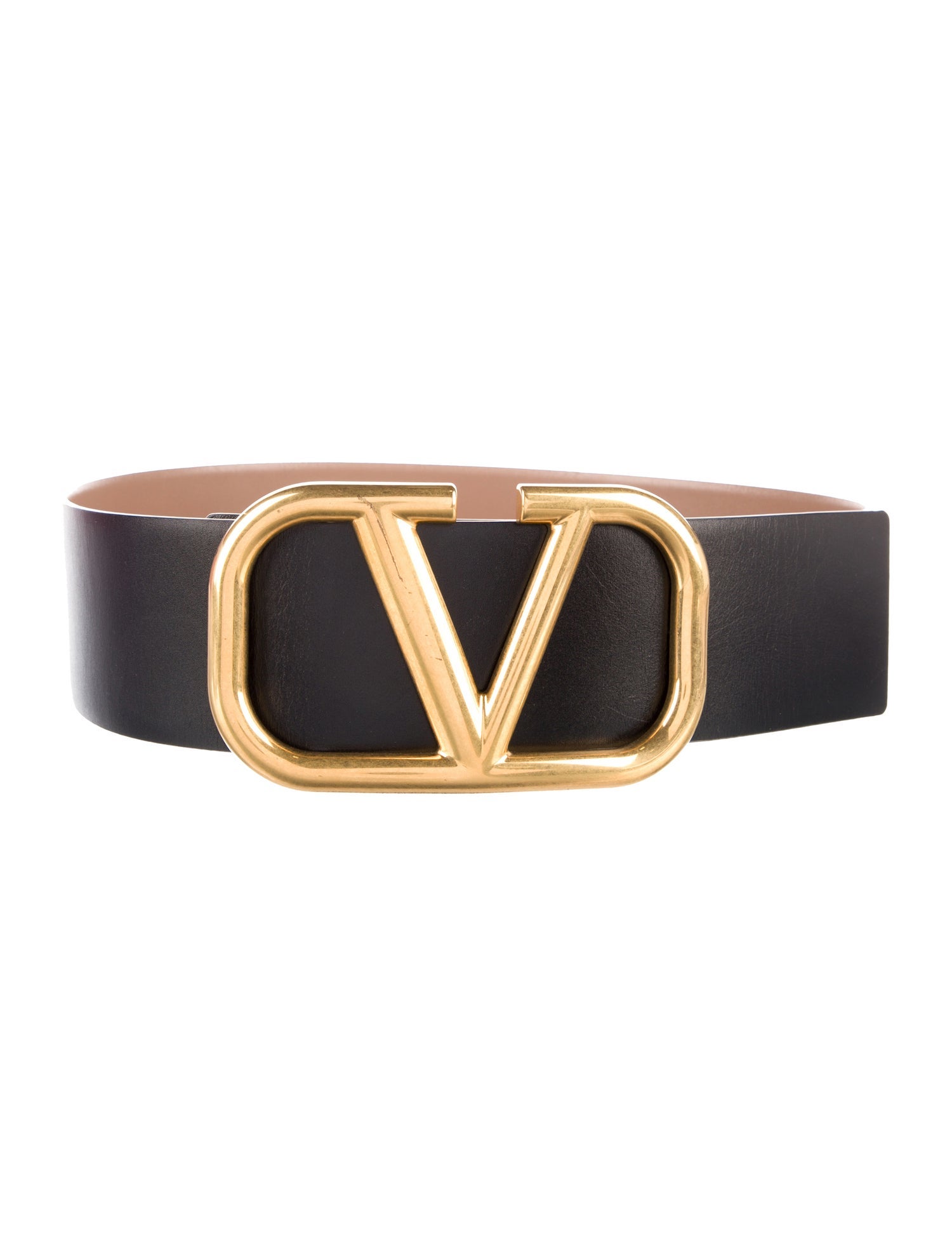 Valentino Wide Leather Belt