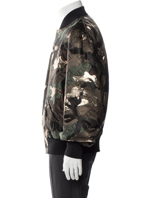 Valentino Graphic Print Bomber Jacket