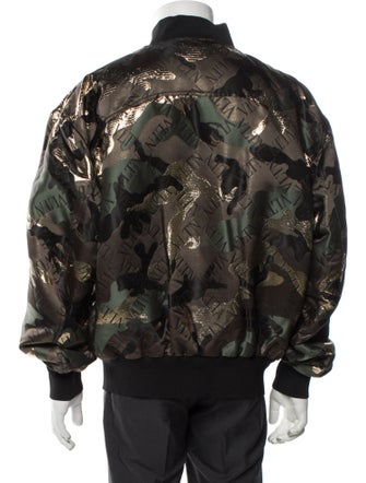 Valentino Graphic Print Bomber Jacket