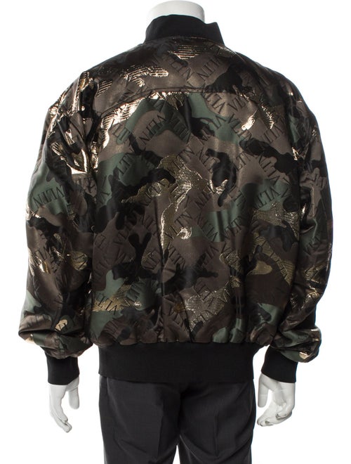 Valentino Graphic Print Bomber Jacket
