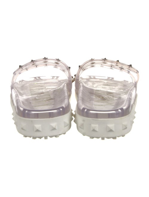 Valentino Rockstud Accents PVC Slides