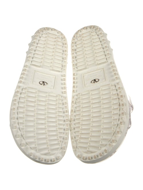 Valentino Rockstud Accents PVC Slides