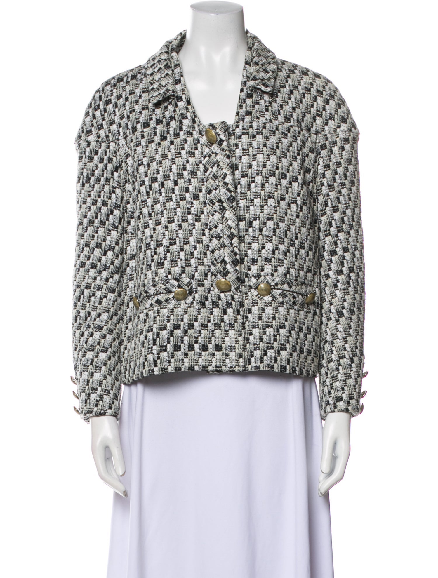 Valentino Vintage Tweed Blazer