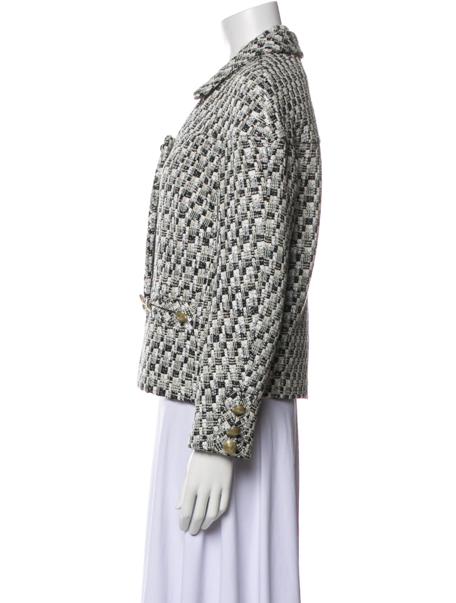 Valentino Vintage Tweed Blazer