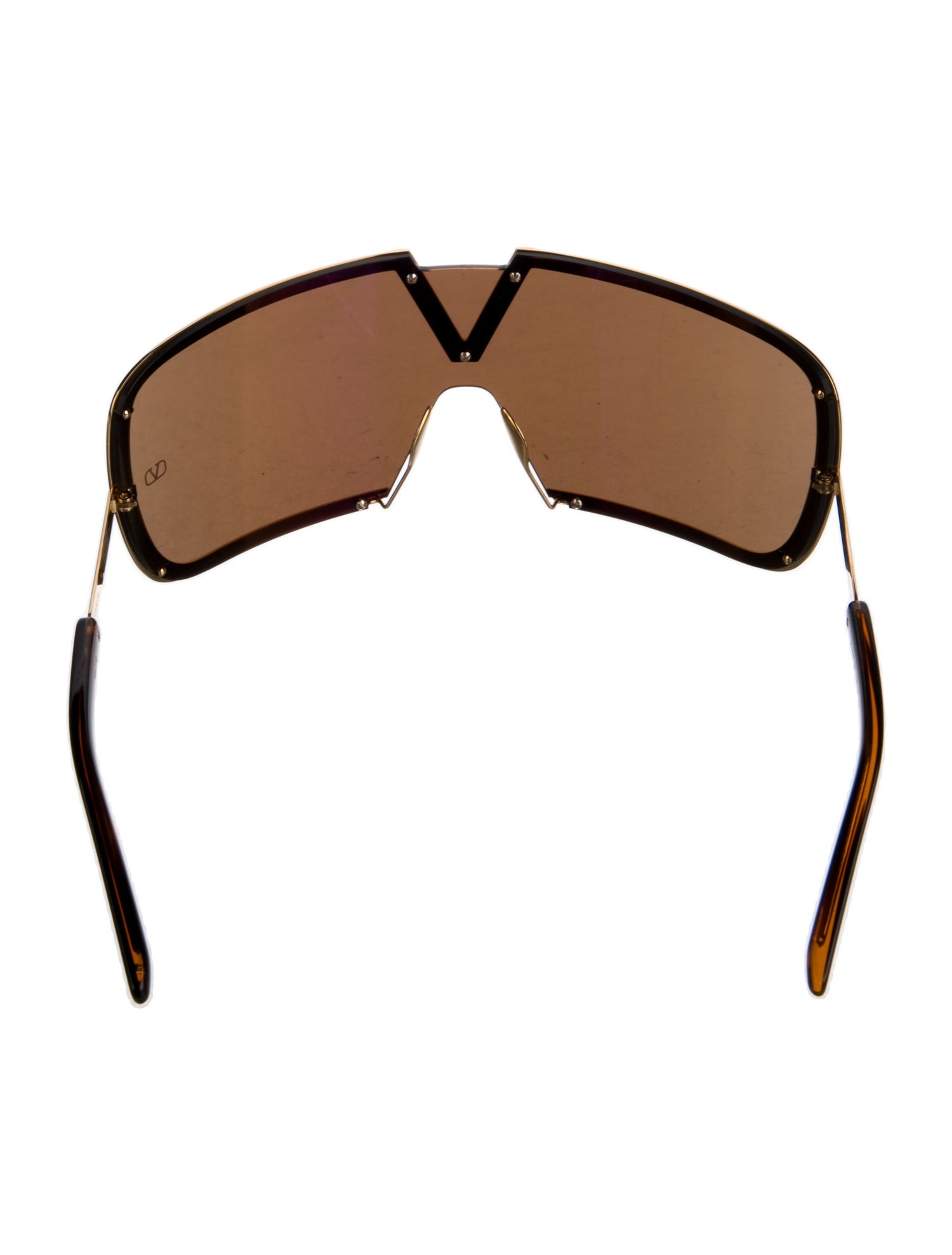 Valentino Shield Tinted Sunglasses w/ Tags