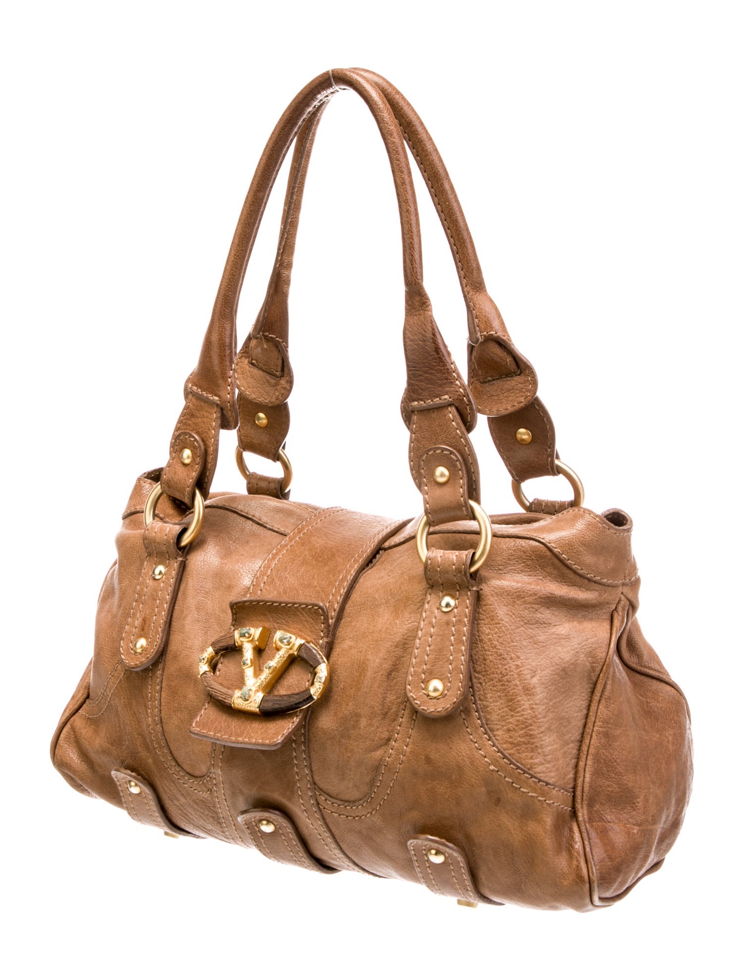 Valentino Leather Shoulder Bag