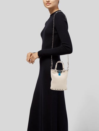 Valentino Rockstud Bucket Bag