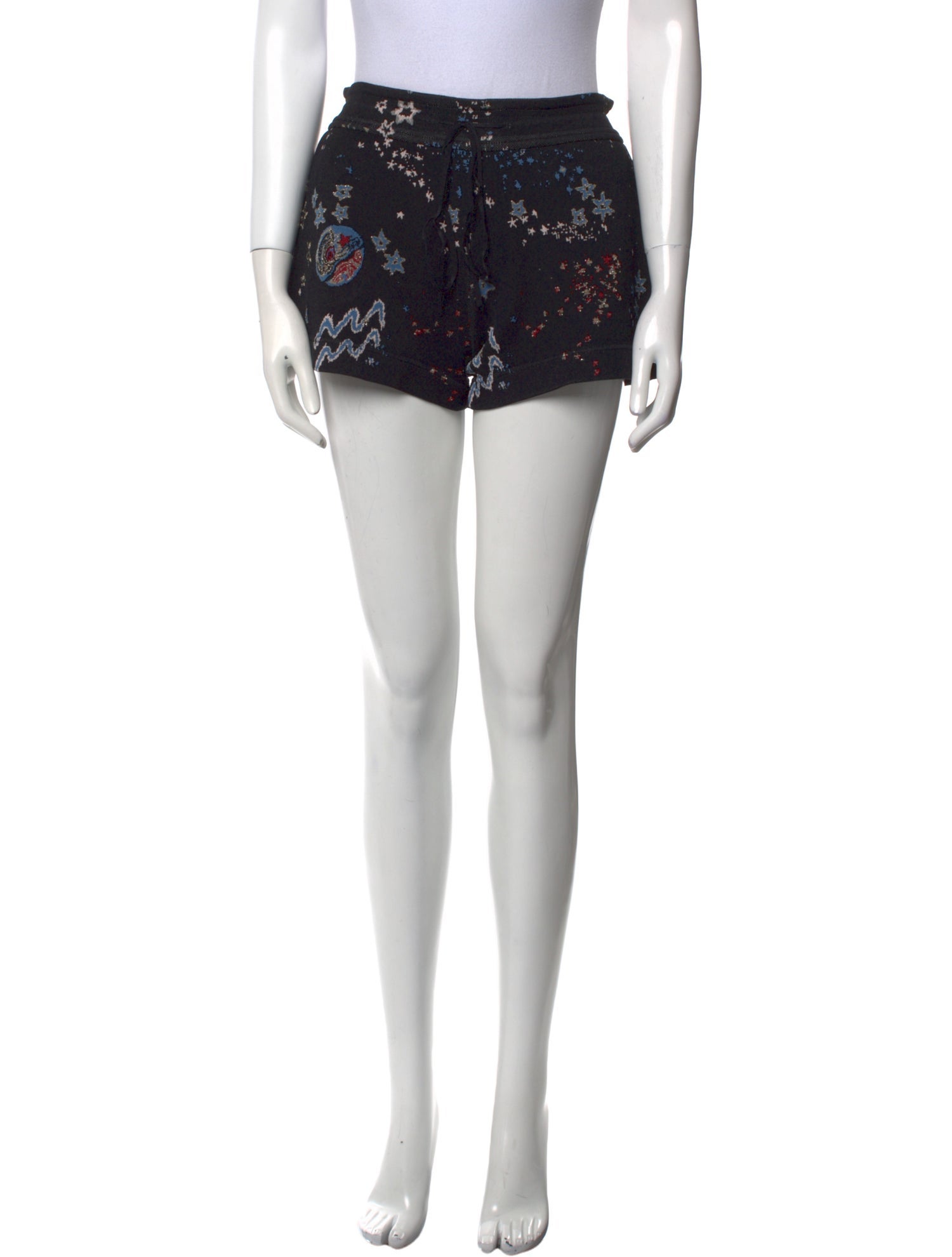 Valentino Printed Mini Shorts