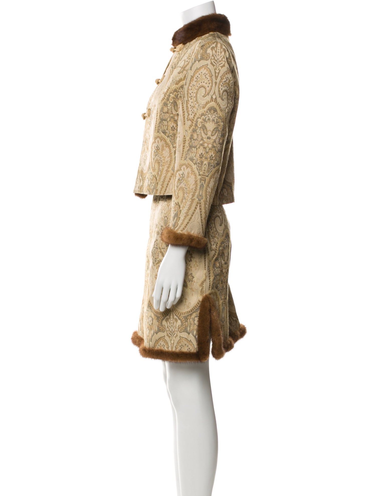 Valentino Vintage 1990's Skirt Suit