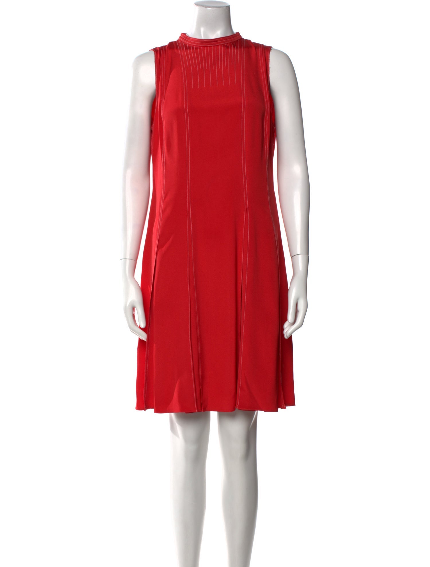 Valentino Silk Knee-Length Dress