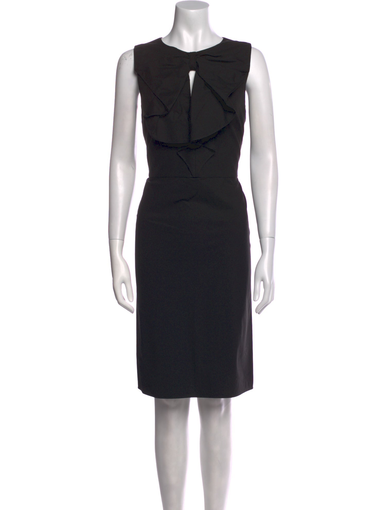 Valentino Technocouture Knee-Length Dress