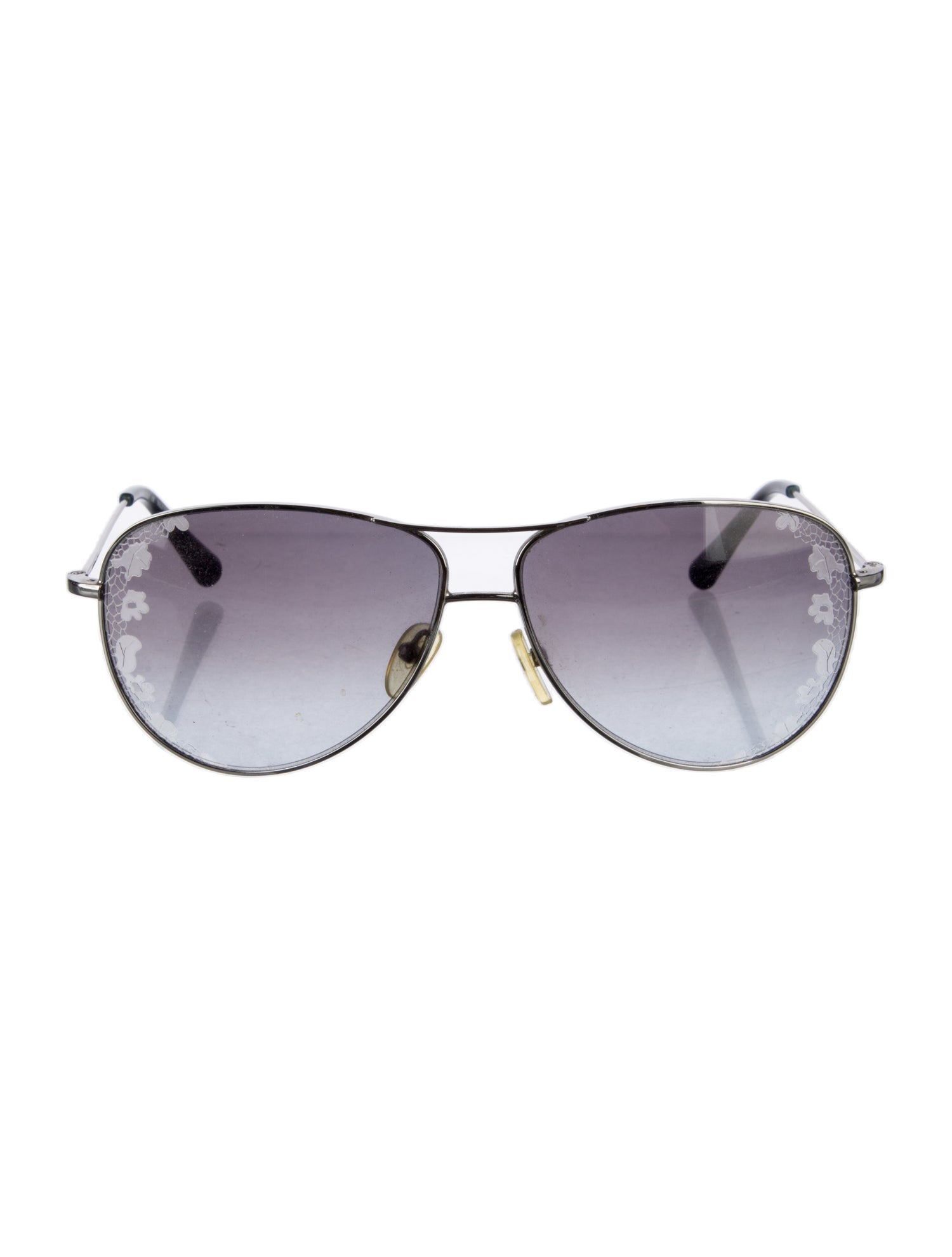 Valentino Aviator Gradient Sunglasses