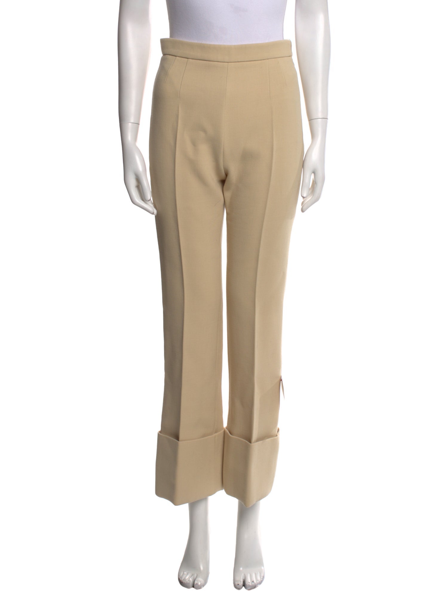 Valentino Virgin Wool Wide Leg Pants