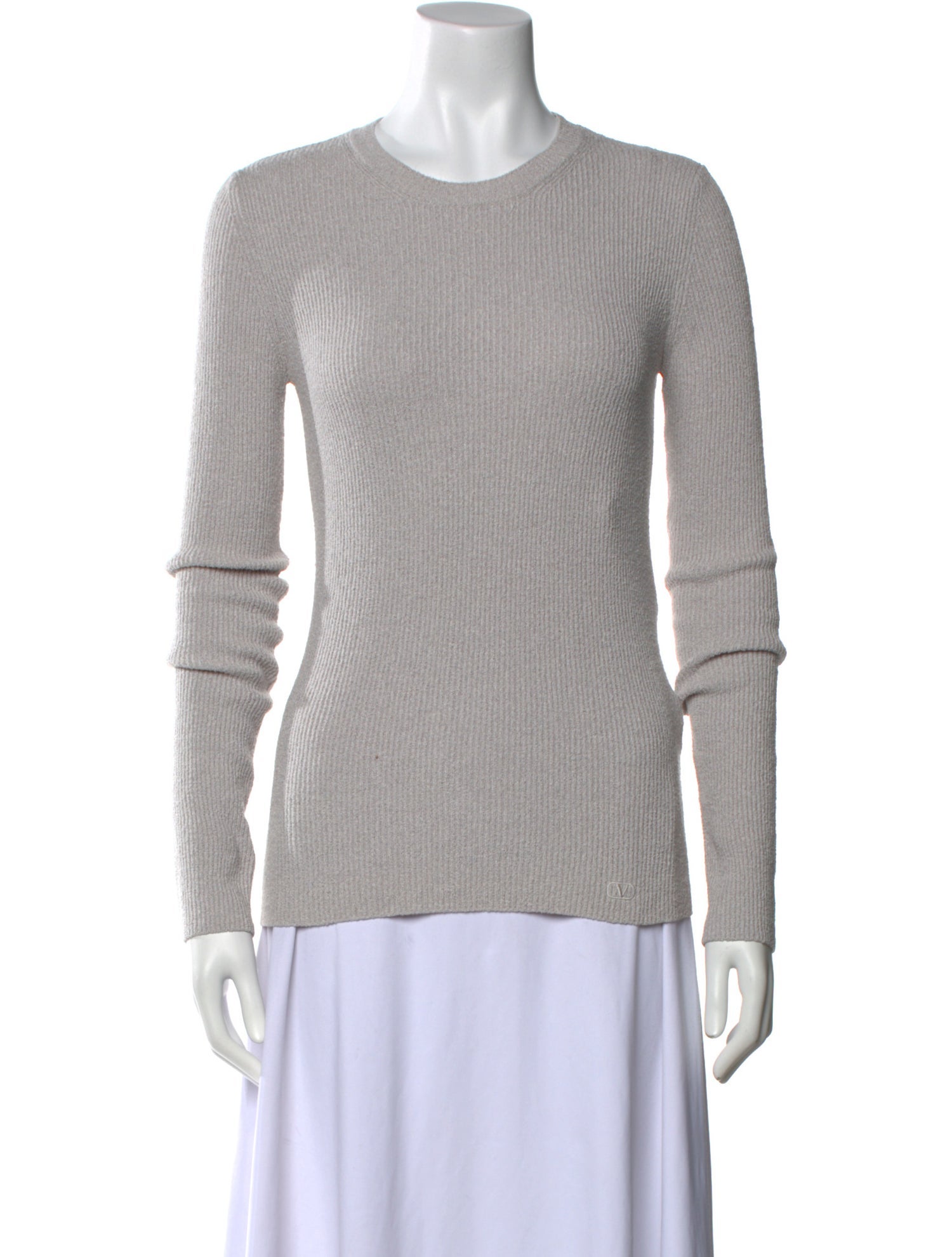 Valentino Silk Crew Neck Sweater