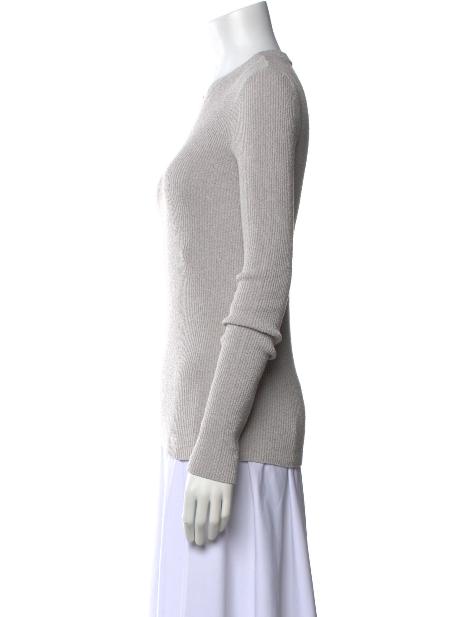 Valentino Silk Crew Neck Sweater