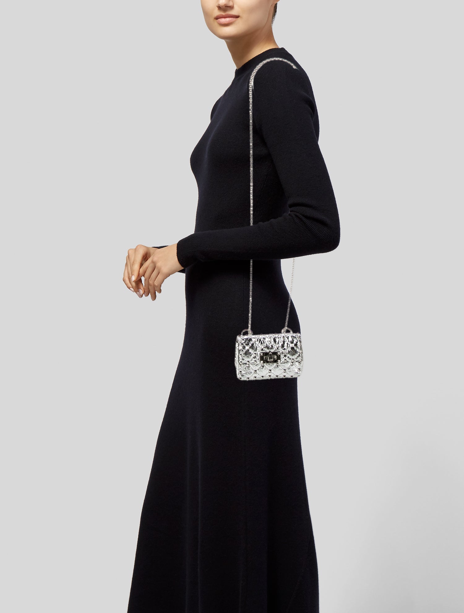 Valentino Leather Minaudière