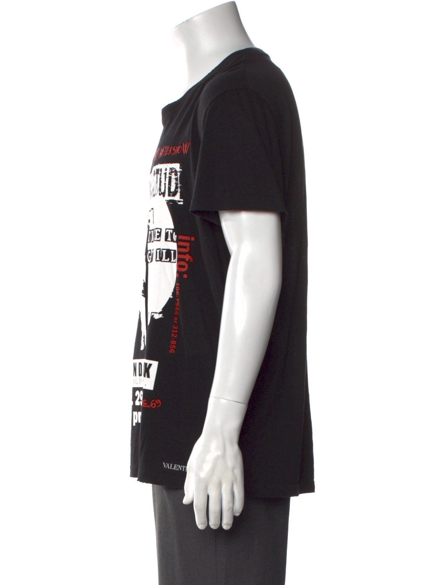 Valentino Graphic Print Crew Neck T-Shirt