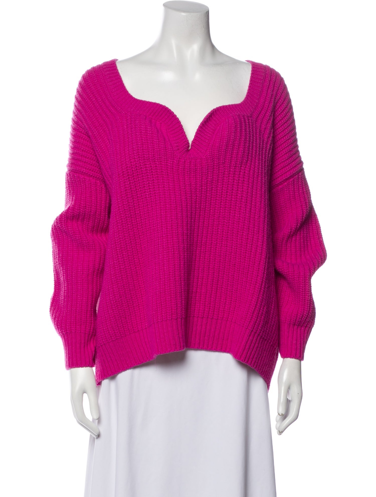 Valentino Virgin Wool V-Neck Sweater