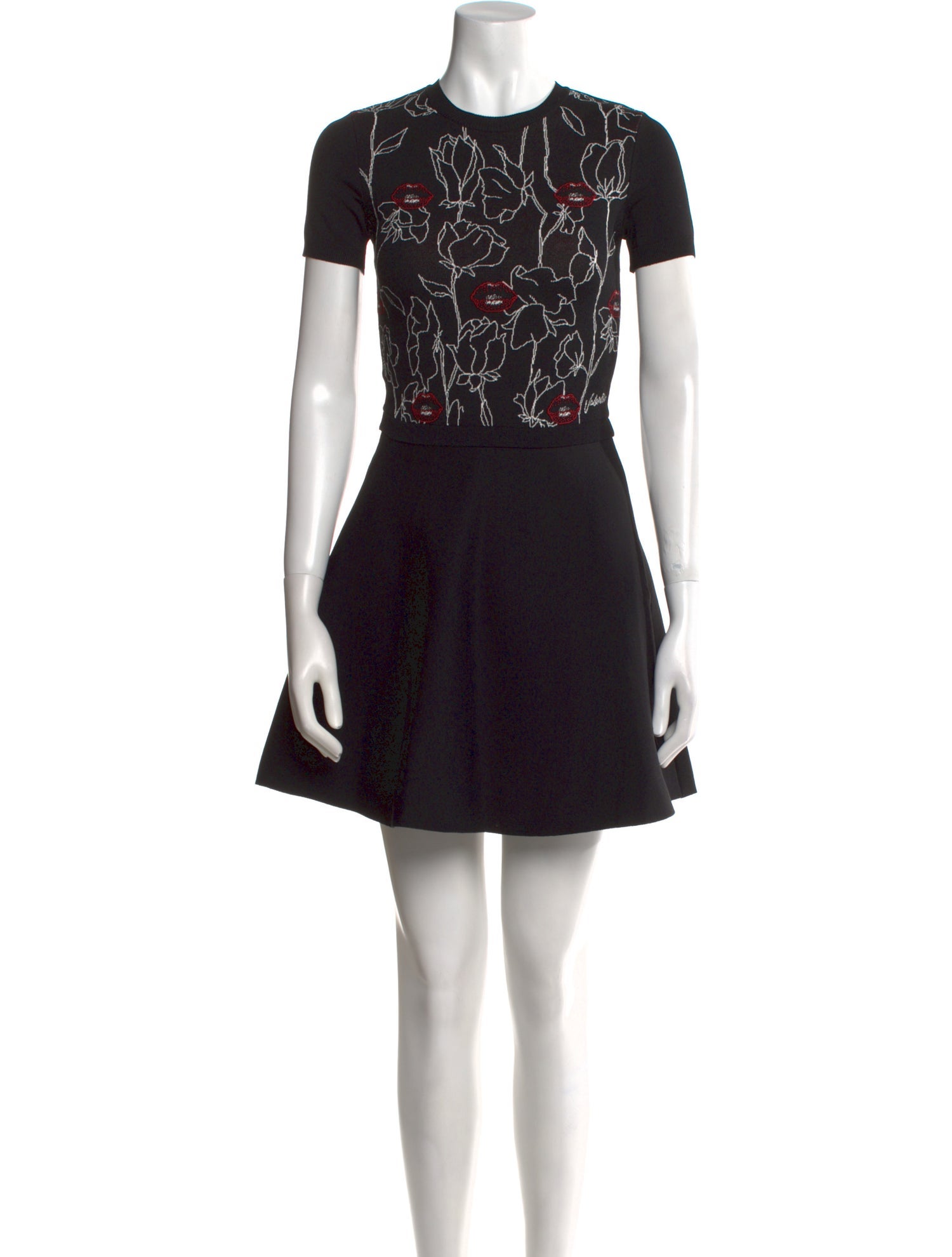 Valentino Printed Mini Dress