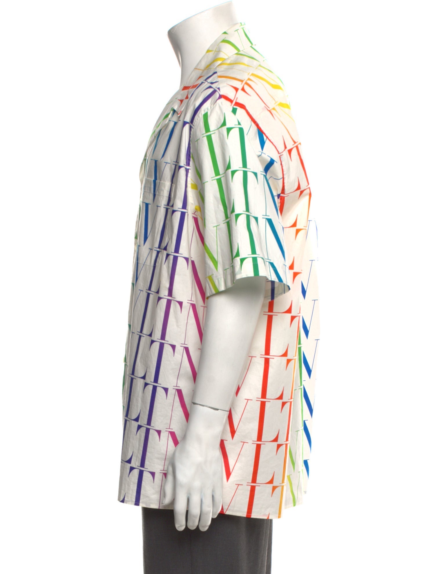 Valentino Printed Short Sleeve Shirt