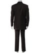 Valentino Virgin Wool Striped Two-Piece Suit