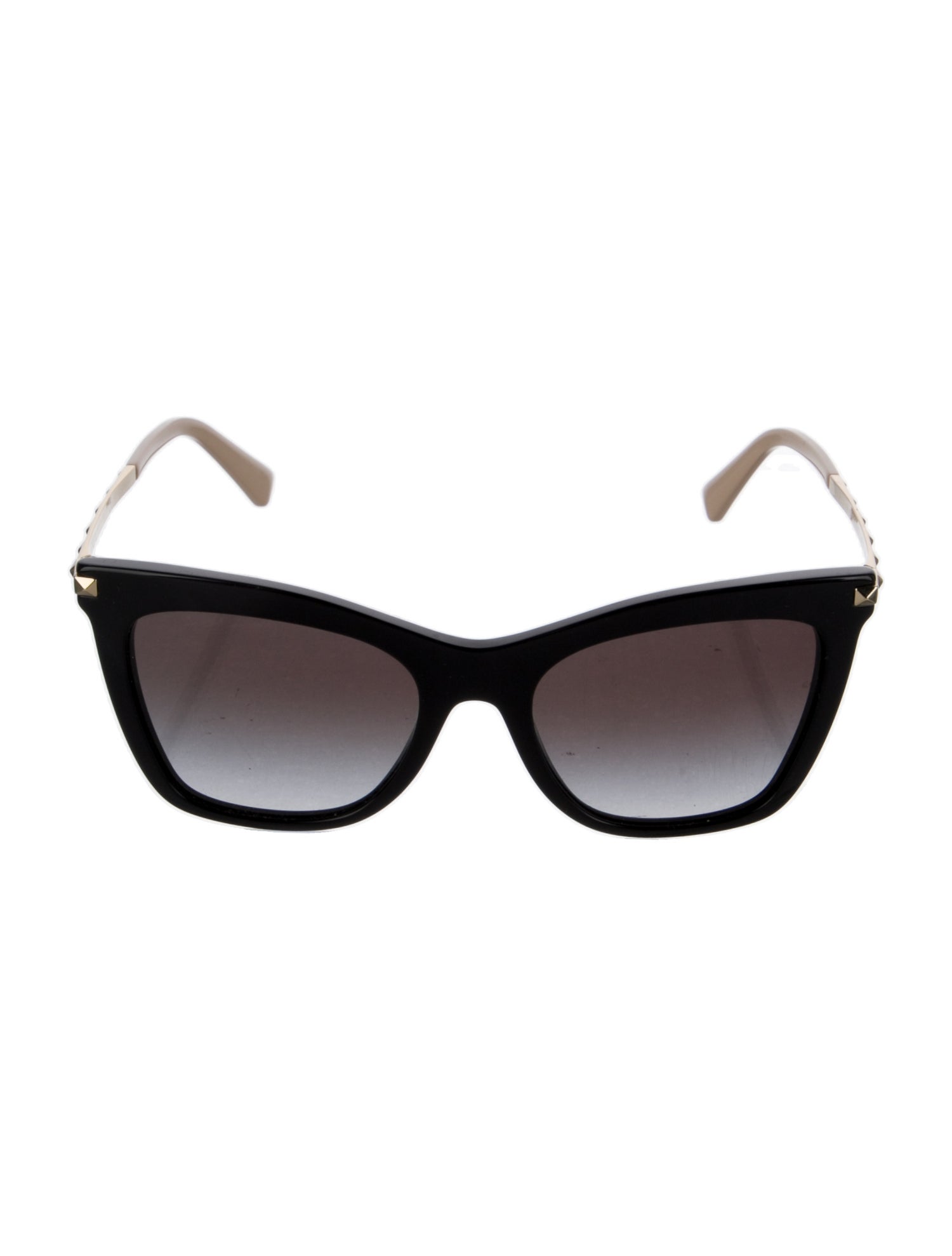 Valentino Rockstud Accents Wayfarer Sunglasses