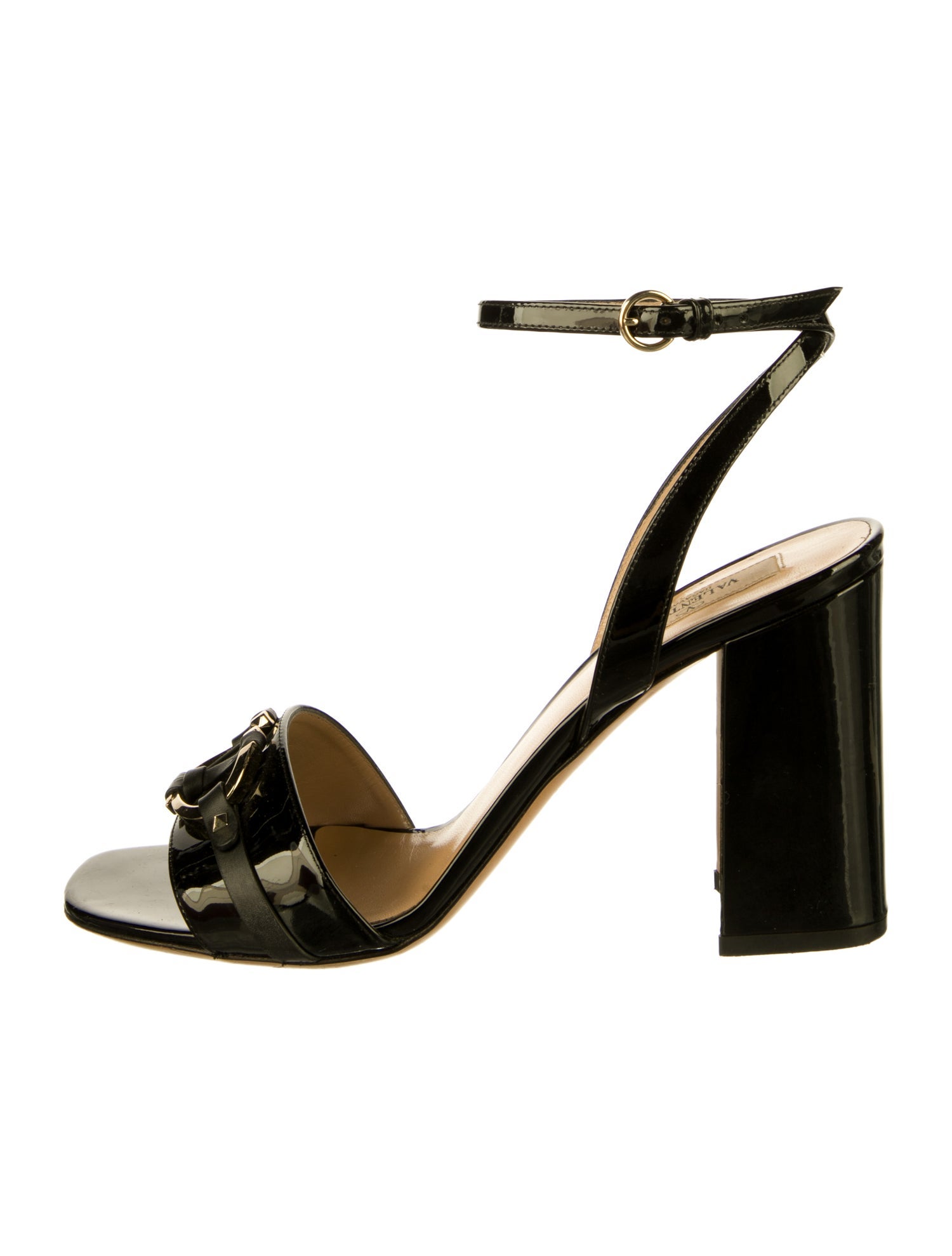 Valentino Patent Leather Sandals