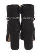 Valentino Rockstud Accents Suede Boots