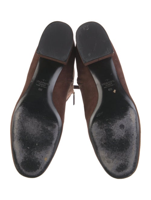 Valentino Suede Riding Boots