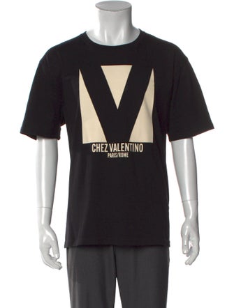 Valentino Graphic Print Crew Neck T-Shirt