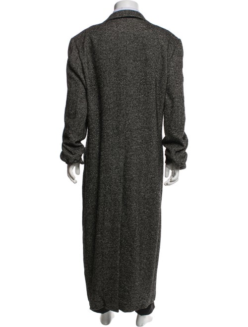 Valentino Tweed Pattern Overcoat