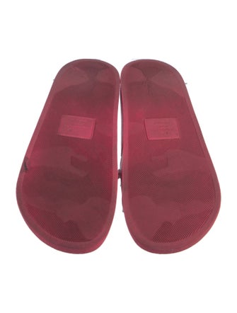 Valentino Rockstud Accents Rubber Slides