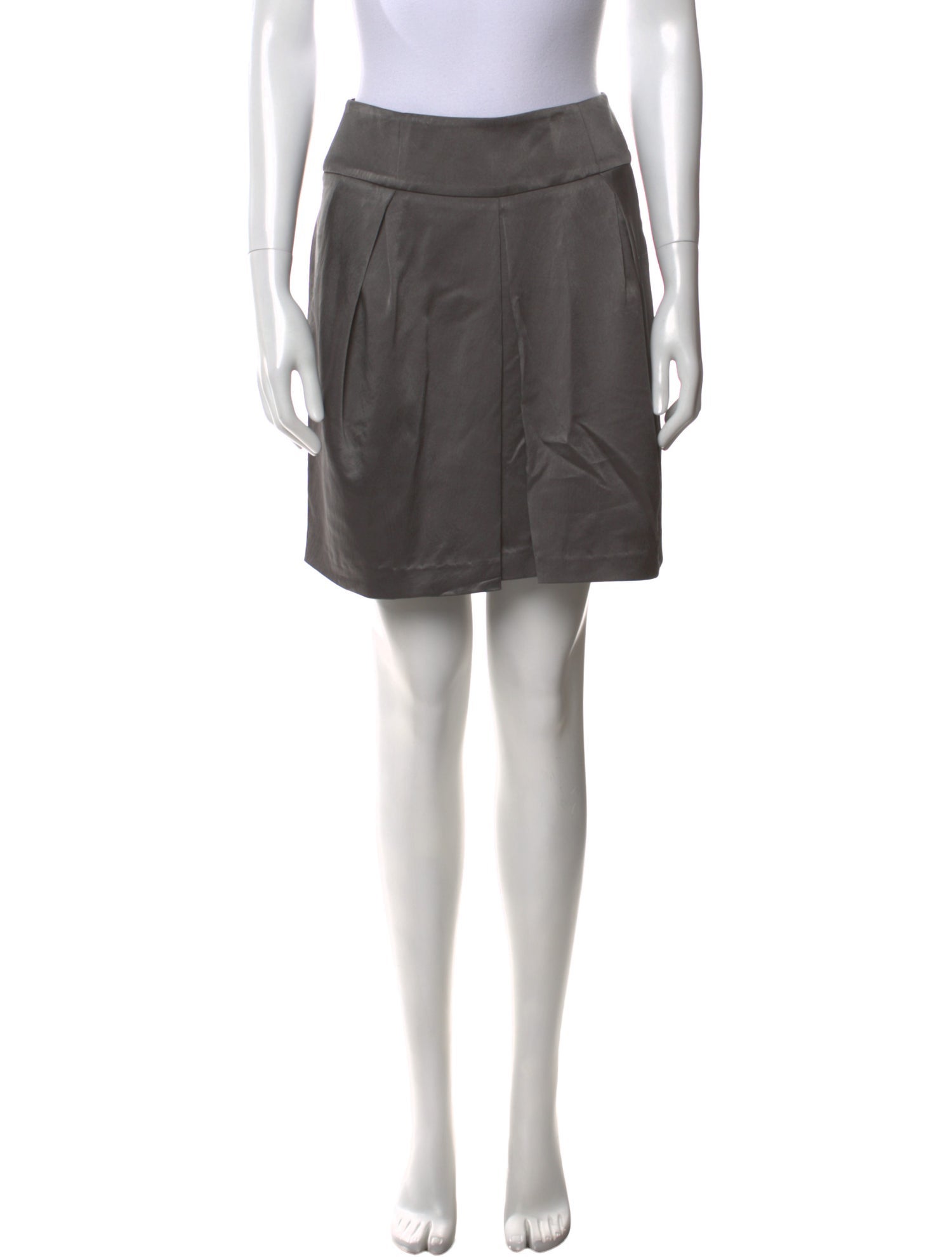 Valentino Pleated Accents Mini Skirt