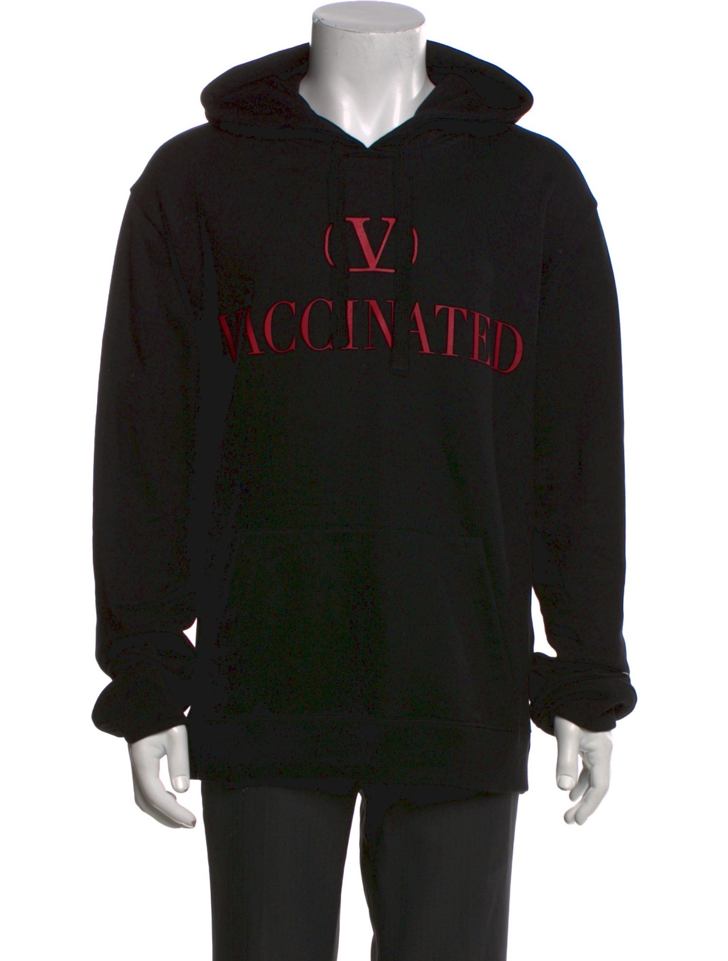 Valentino Graphic Print Crew Neck Hoodie