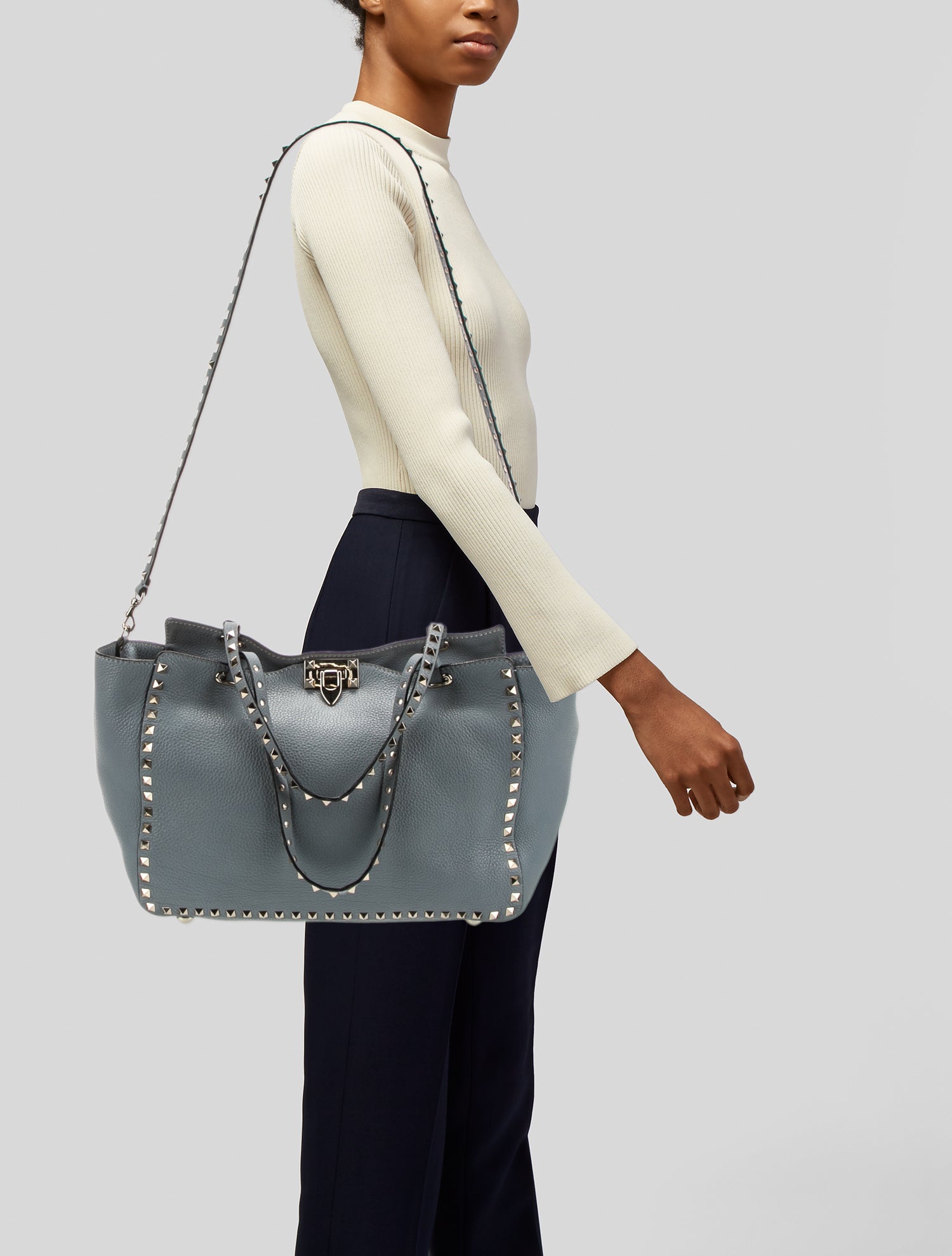 Valentino Rockstud Tote